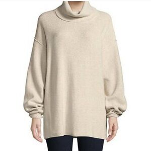Free People Turtleneck Tunic Sweater